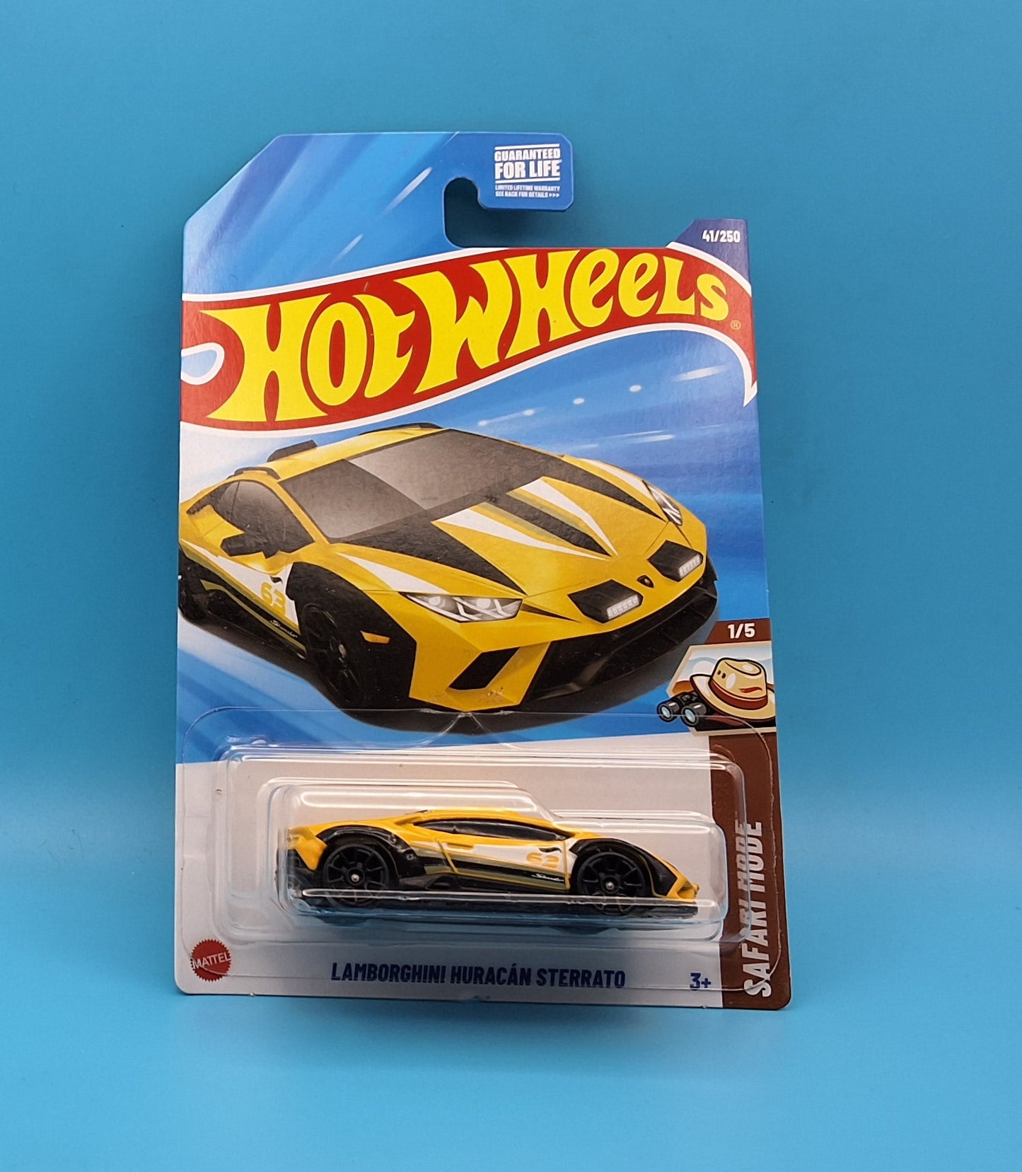Hot Wheels 2025 " Lamborghini Huracan Sterrato " Safari Mode 1/5 JBB86