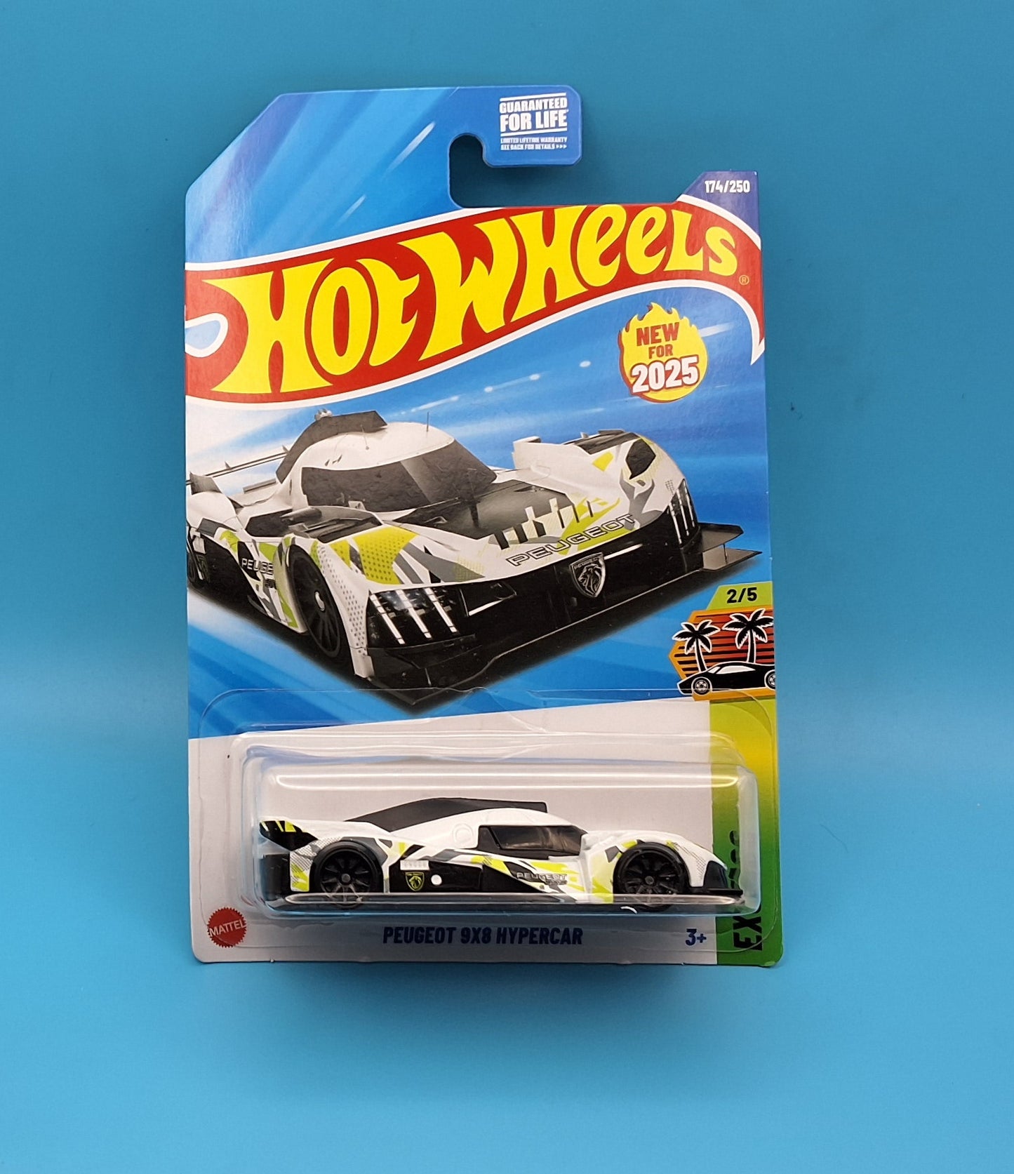 Hot Wheels 2025 " Peugeot 9x8 Hypercar " Exotics 2/5 HYW11