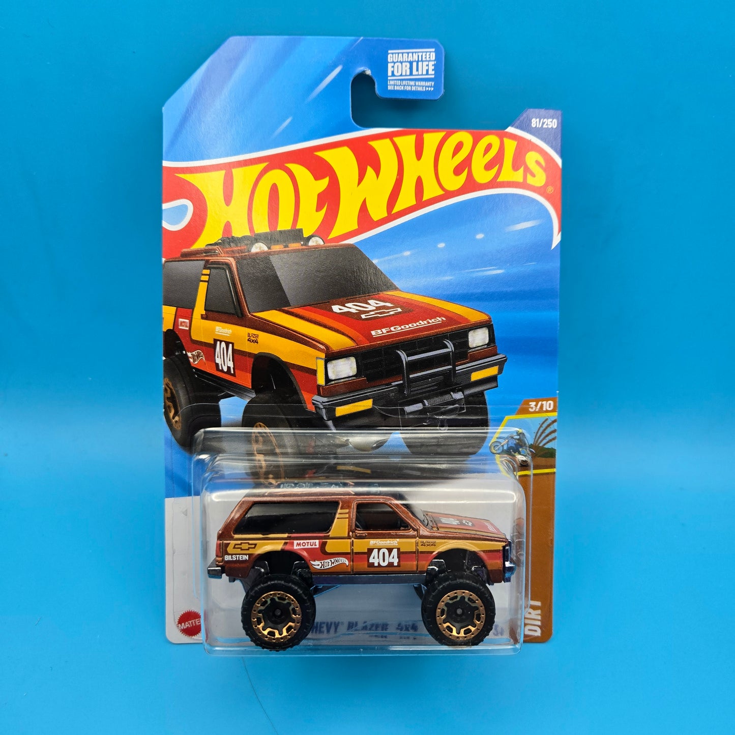 Hot Wheels 2025 " Chevy " Blazer 4x4 " Dirt 3/10 JBB78-N9C0Q