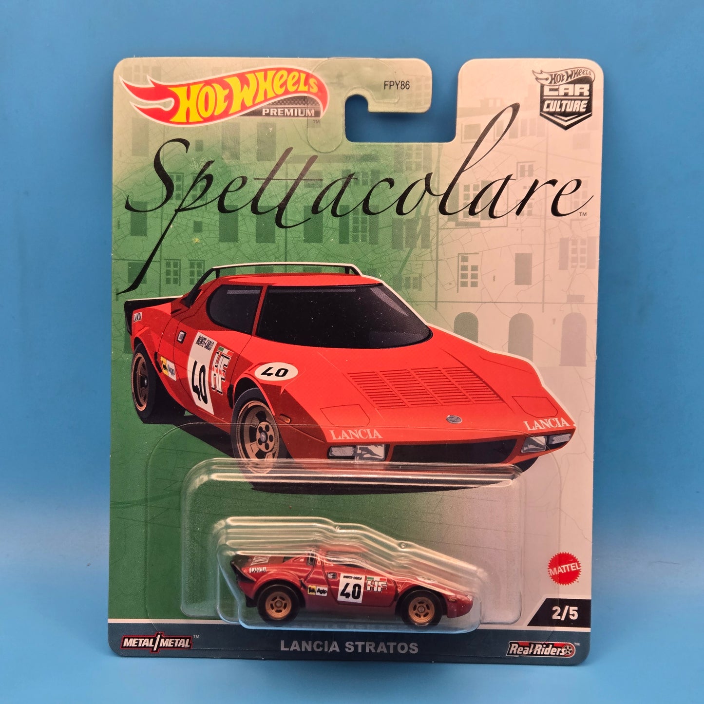 HW Premium " Lancia Stratos " Car Culture 2023 2 of 5 FPY86