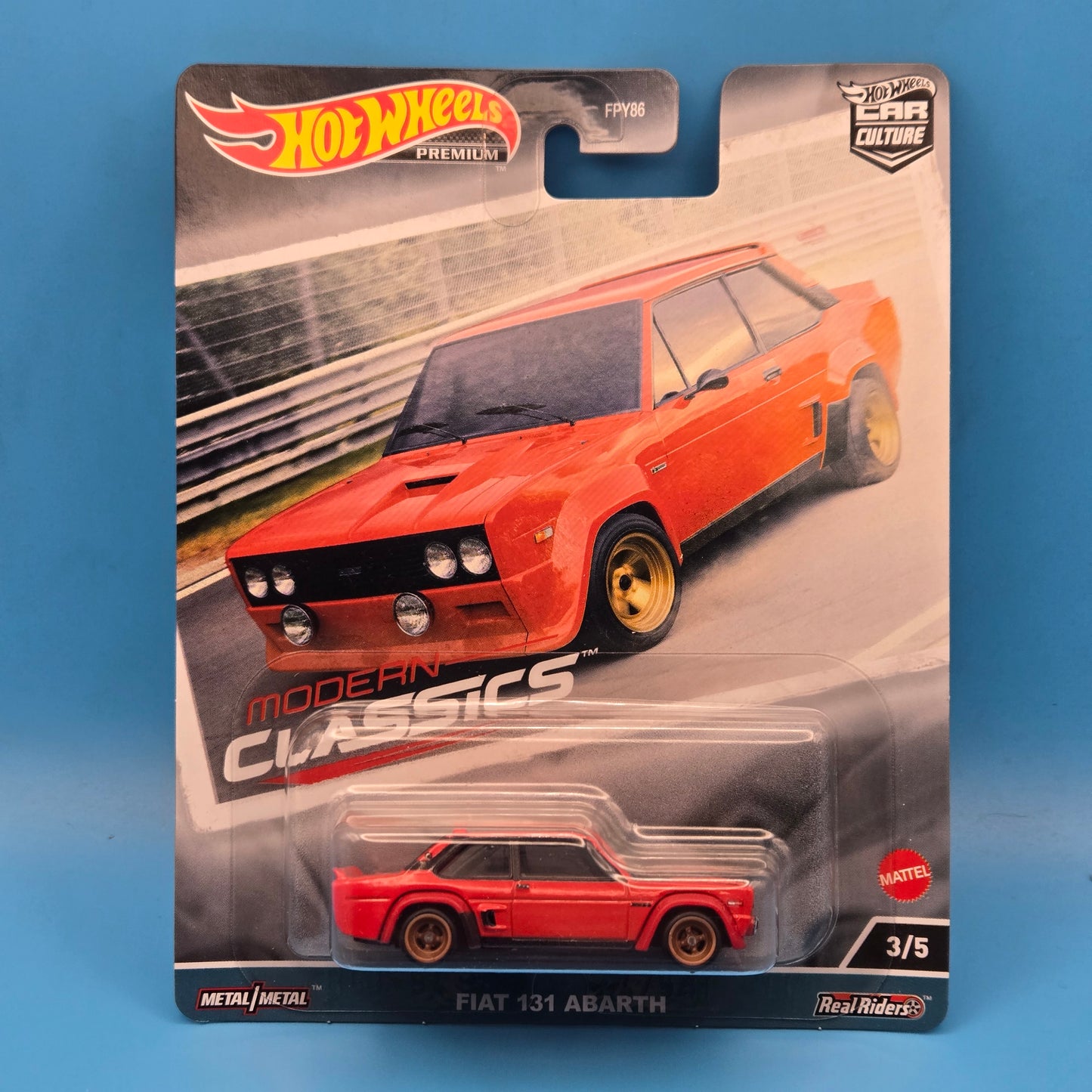 HW Premiums " Fiat 131 Abarth " 2023 Car Culture 3/5 FPY86