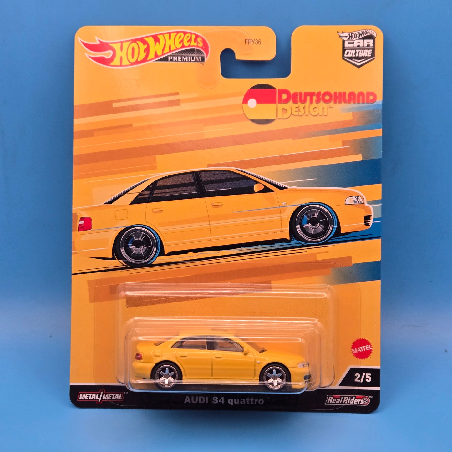 HW Premium " Audi S4 Quattro " 2022 Car Culture 2 of 5 FPY86