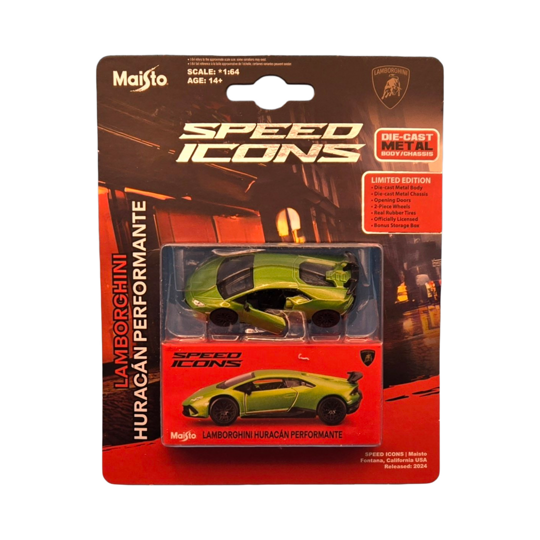 Maisto Lamborghini Huracan Perfomante Speed Icons 1/64