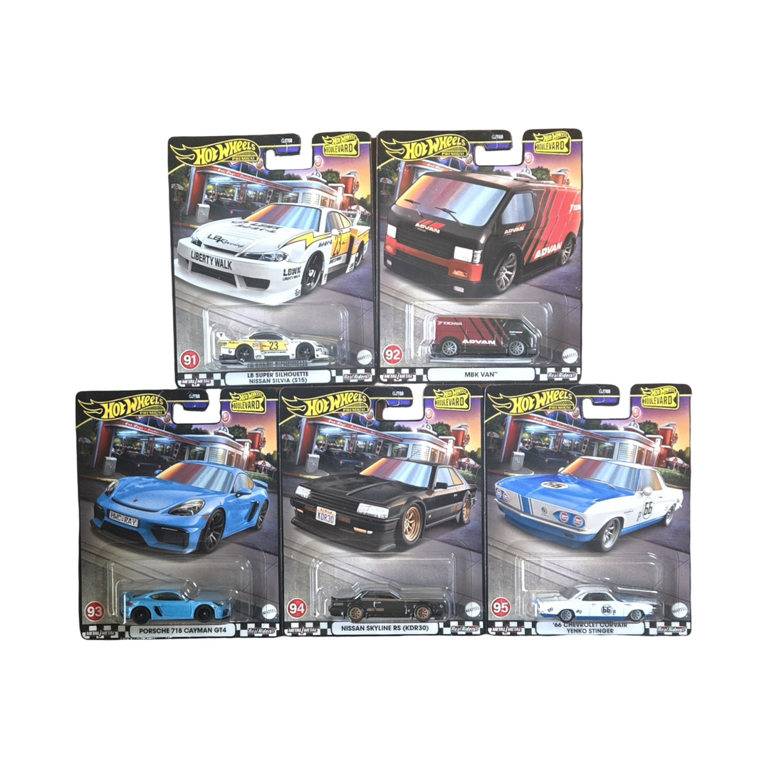 Hot Wheels Premium Series Series Set BOULEVARD 2024 (Mix 1)