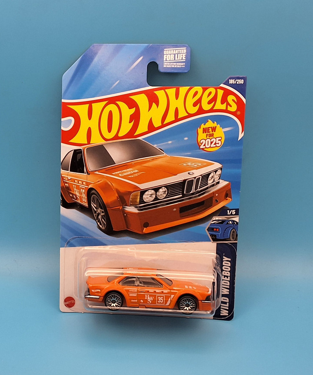 Hot Wheels 2025 "BMW 635 CSi " Wild Widebody1 1/5 JBB84