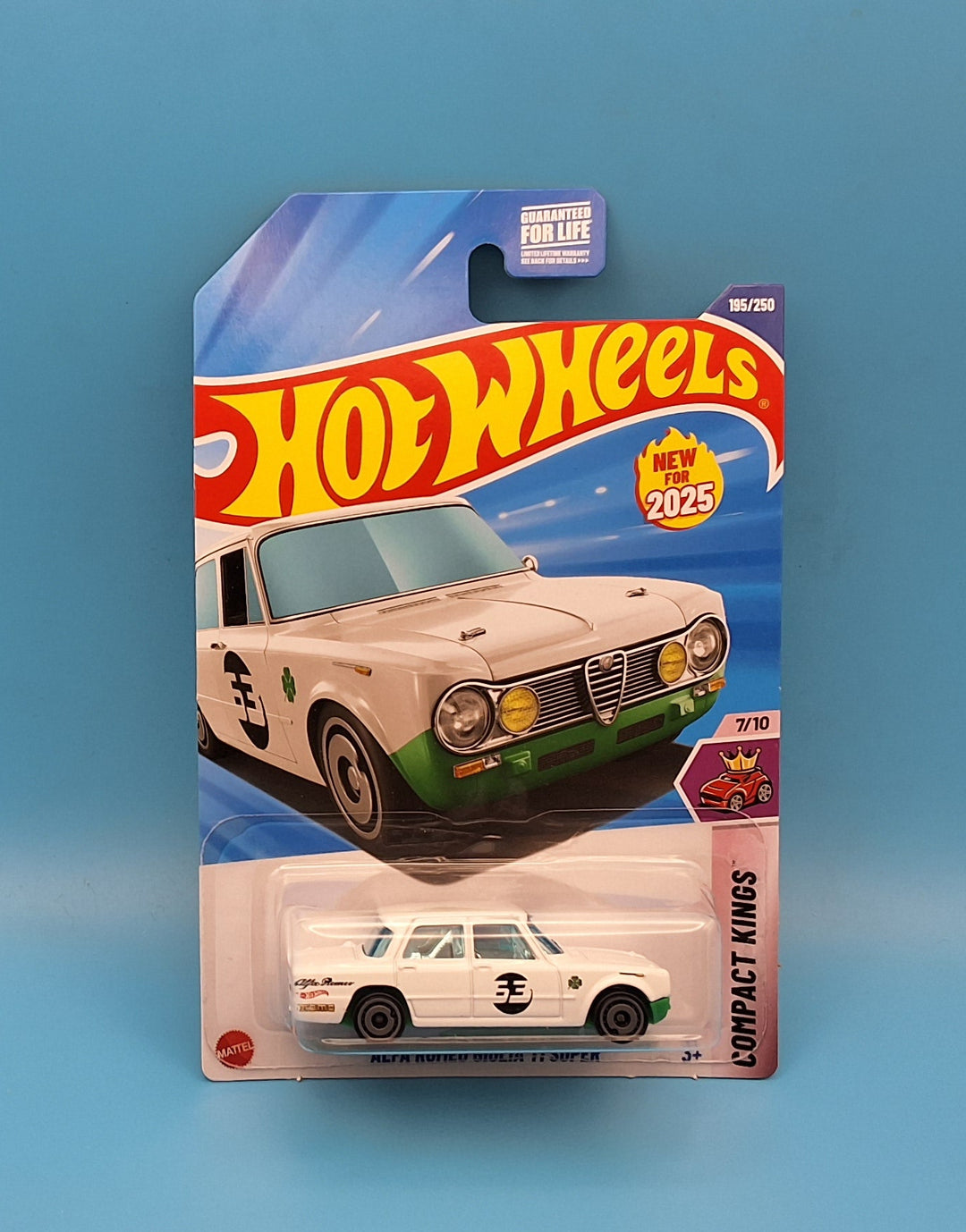 Hot Wheels 2025 "Alfa Romeo Ti Super " Compact Kings 7/10 JBB98