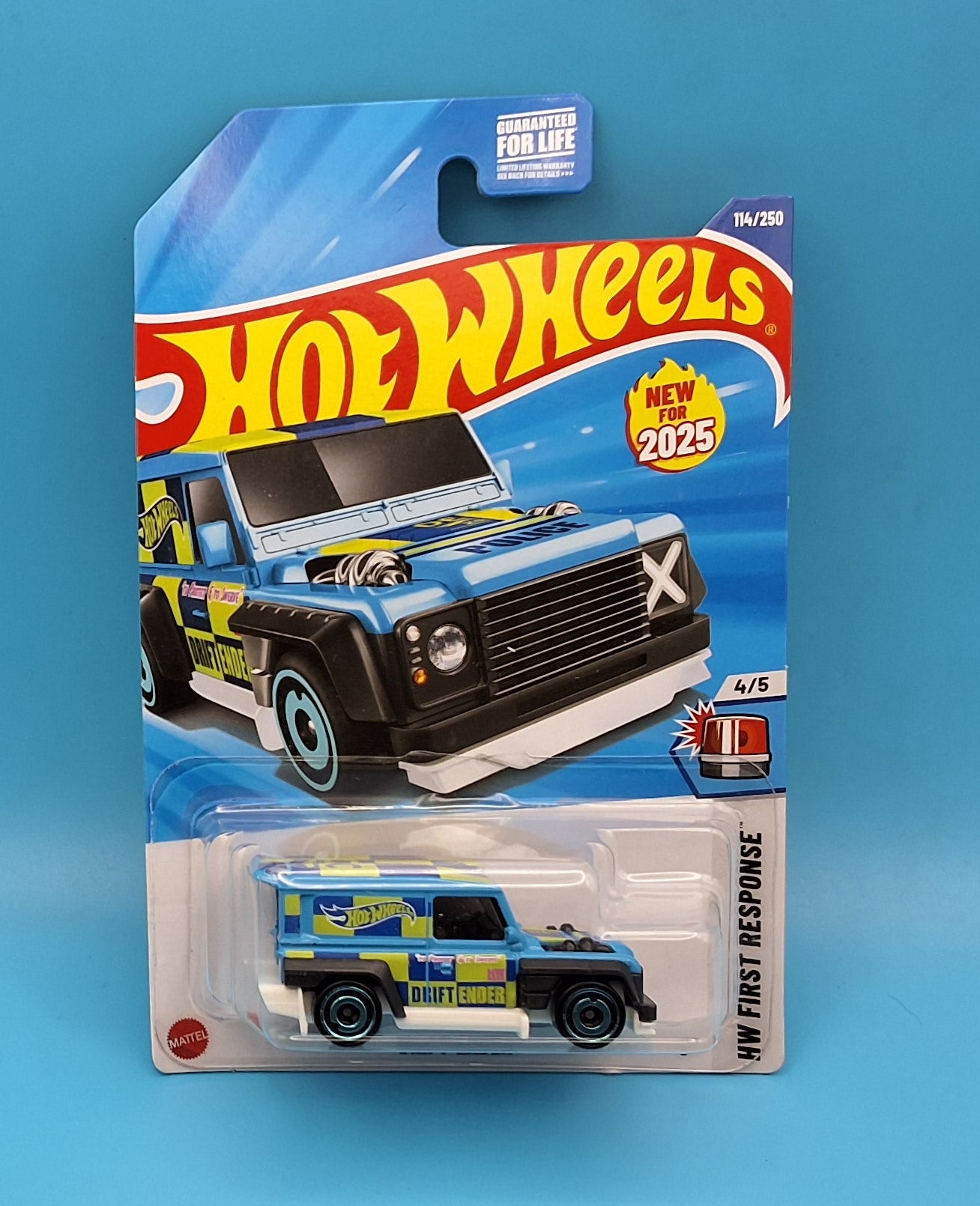 Hot Wheels 2025 "Drift-Ender "HW First Response  4/5 HYY00