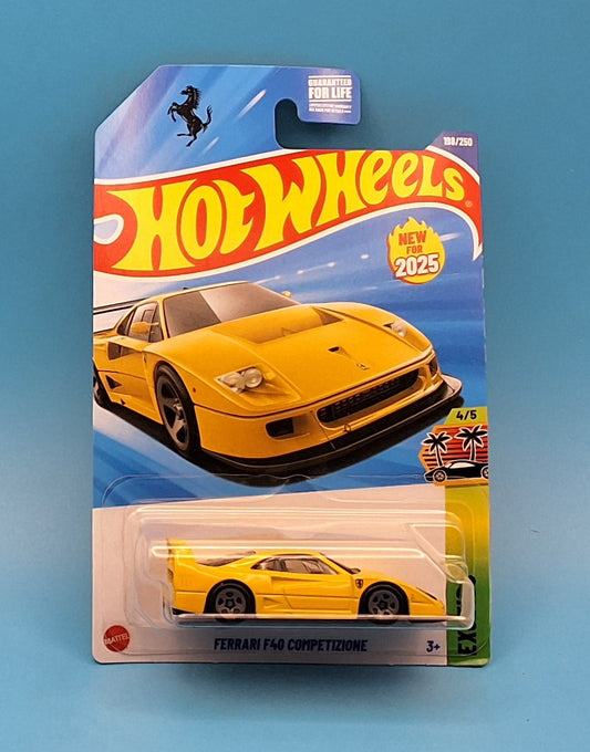 Hot Wheels 2025 " Ferrari F40 Competizone " Exotics 4/5 JBB92