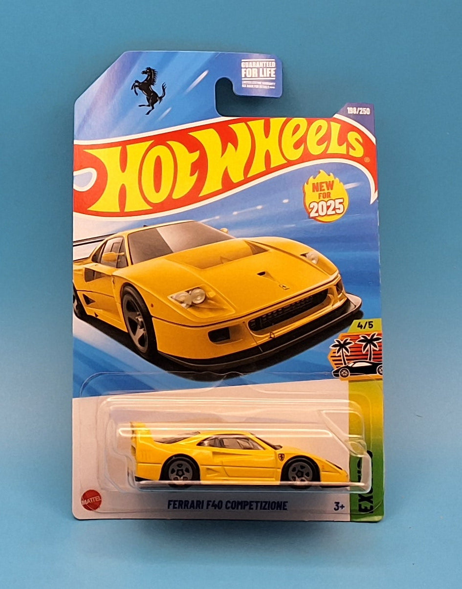 Hot Wheels 2025 " Ferrari F40 Competizone " Exotics 4/5 JBB92