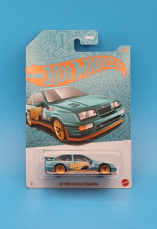 Hot Wheels 2024 "'87 Ford Sierra Cosworth " 56th Anniversary Series HDH54