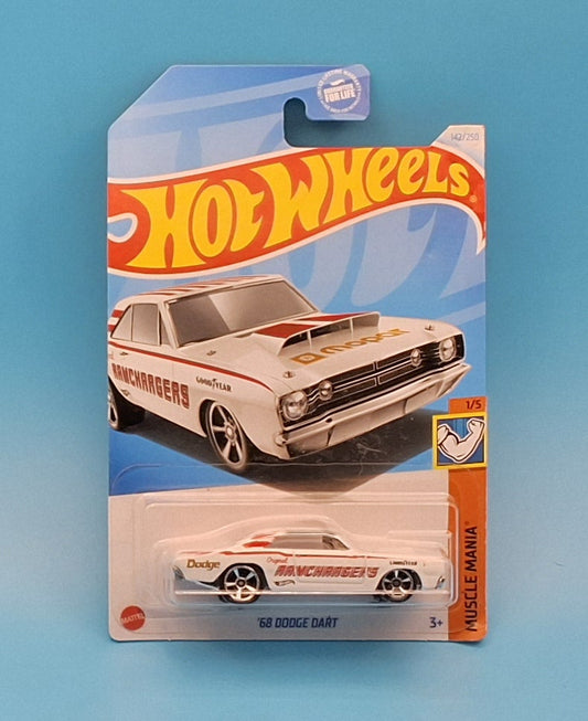 Hot Wheels 2022 " '68 Dodge Dart " Muscle Mania 1/5 HTC57 142/250