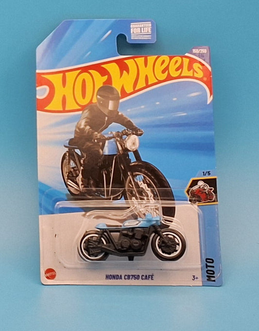 Hot Wheels 2025 " Honda CB750 Cafè "Moto 1/5 JBB79 150/250
