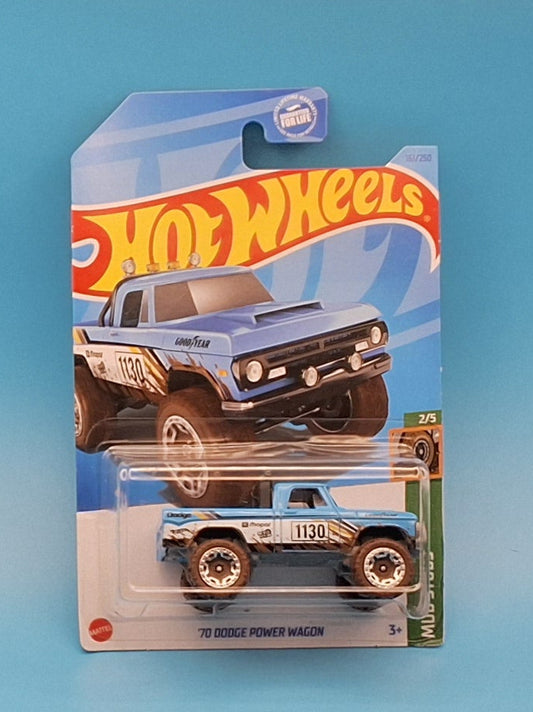 Hot Wheels 2021 " '70 Dodge Power Wagon " Mud Studs 2/5 HKH76 161/250
