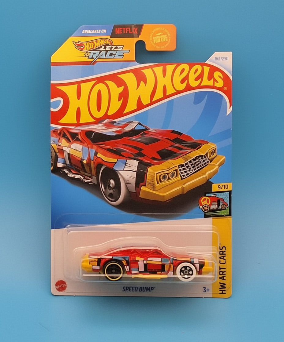 Hot Wheels 2021 " Speed Bump " HW Art Cars  9/10 HTB78 163/250