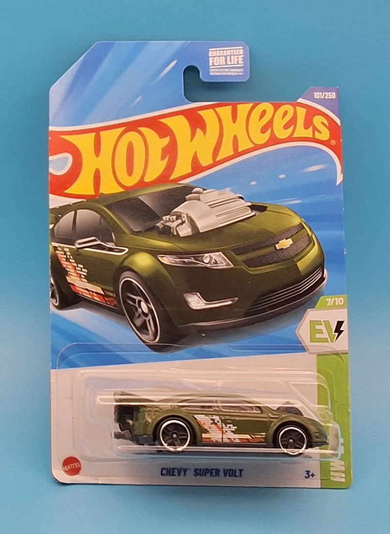 Hot Wheels 2025 " Chevy Super Volt " HW EV  7/10 HYY99 101/250