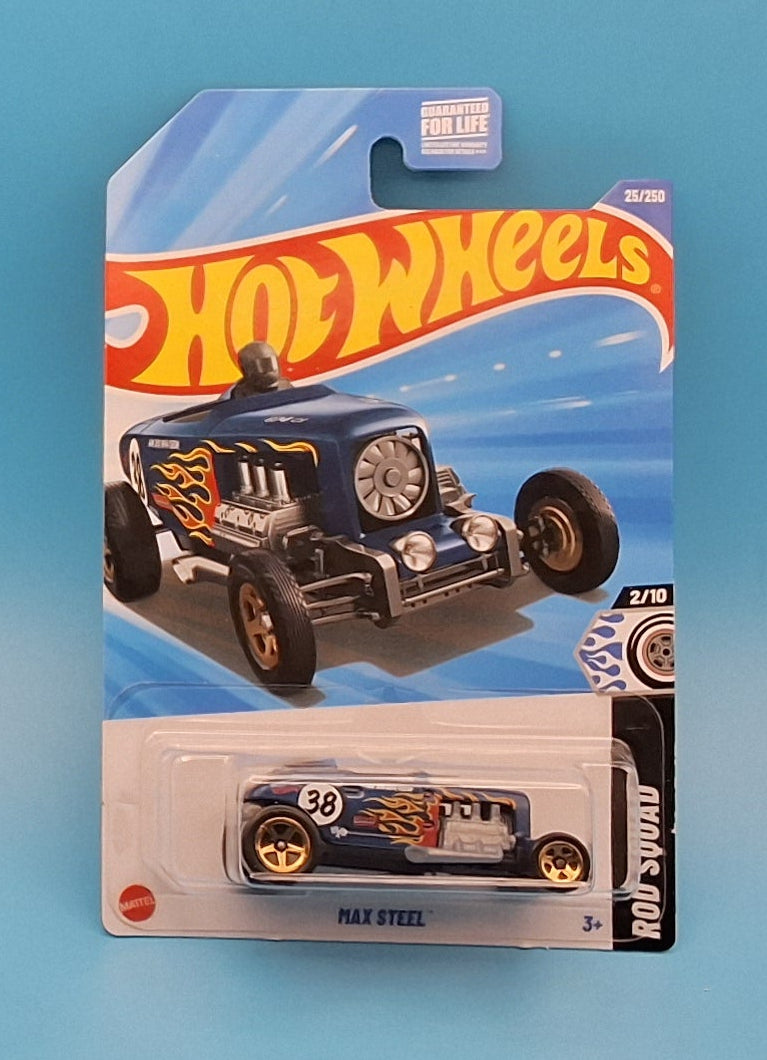 Hot Wheels 2025 " Max Steel " Rod Squad 2/10 HYW78 25/250