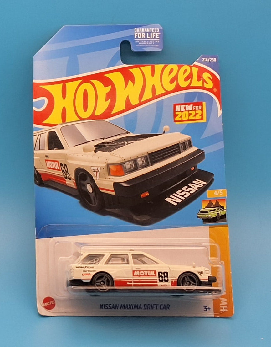 Hot Wheels 2022 " Nissan Maxima Drift Car " HW Wagons  4/5 HCT17 214/250