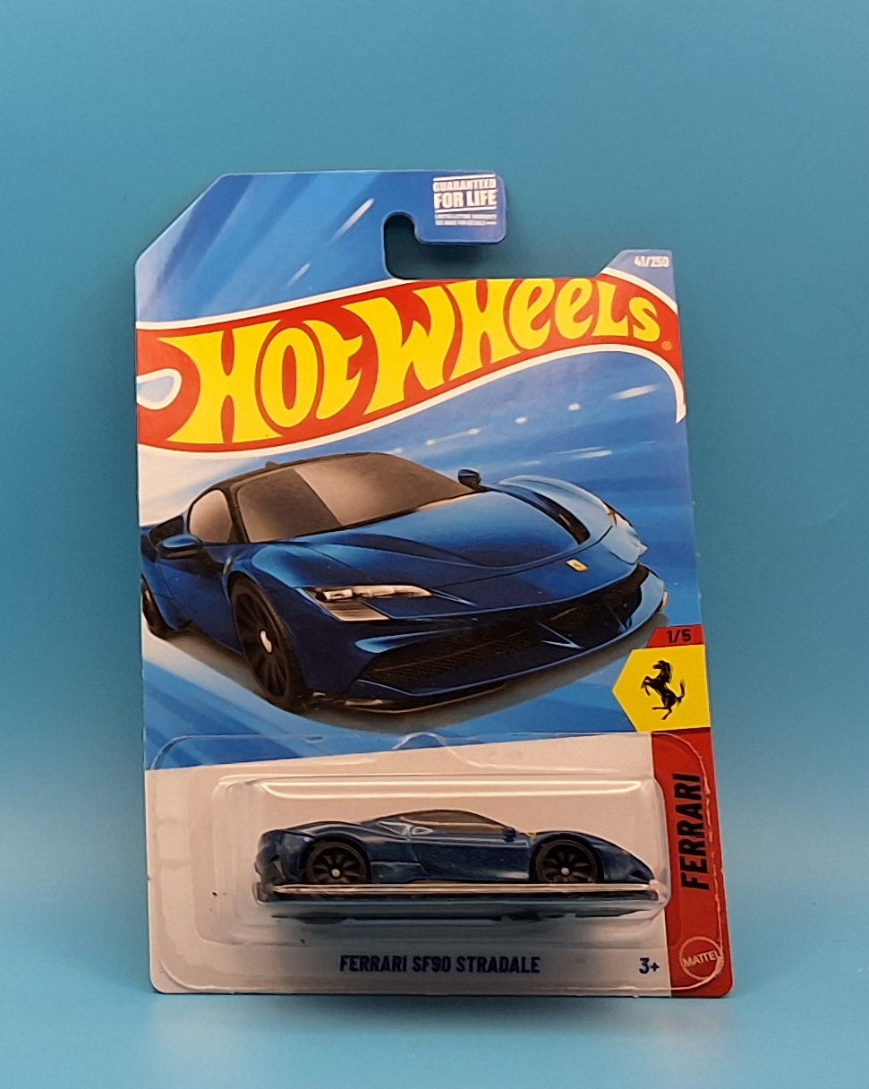 Hot Wheels 2025  "Ferrari  SF90 Stradale" Ferrari 1/5 JJJ12 41/250