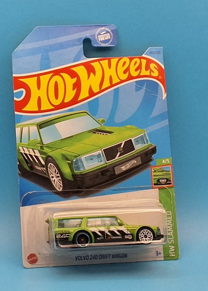 Hot Wheels 2022 " Volvo 240 Drift Wagon " HW  Slammed 4/5 HKJ07 245/250