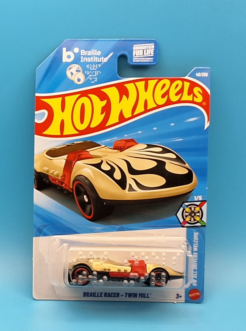 Hot Wheels  2026 " Braille Racer-Twin Mill " HW All Drivers Welcome 1/5 JJJ11 40/250