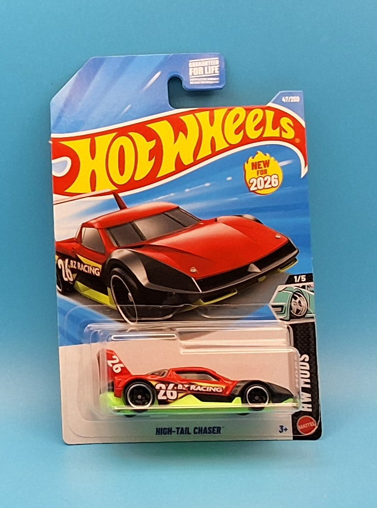 Hot Wheels 2026 " High-Tail Chaser " HW Mods 1/5 JJH35 47/250