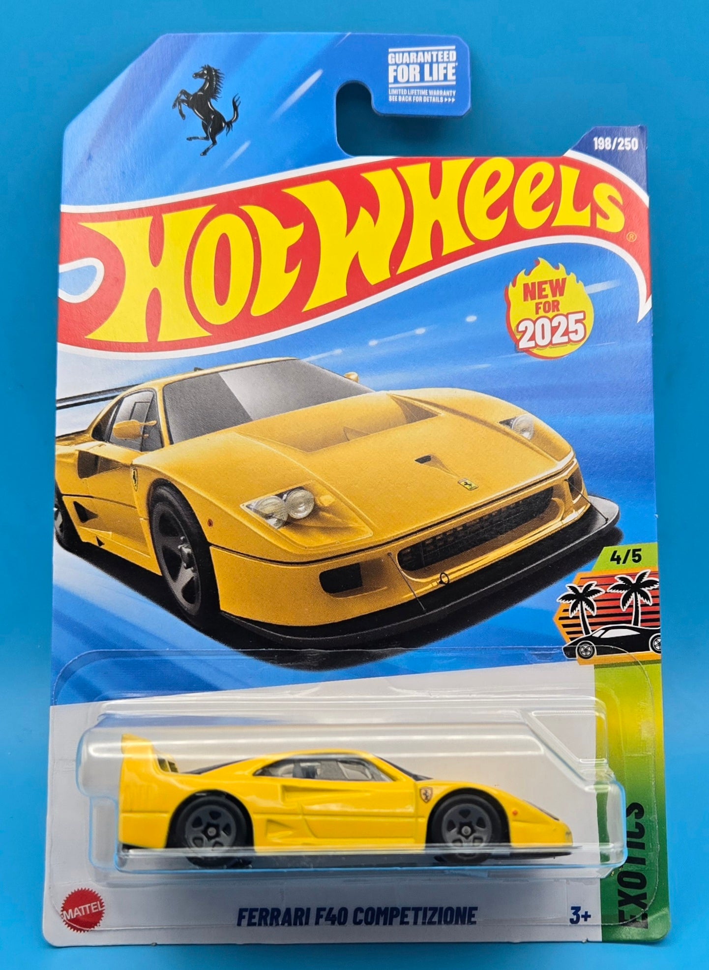 Hot Wheels 2025 " Ferrari F40 Competizone " Exotics 4/5 JBB92