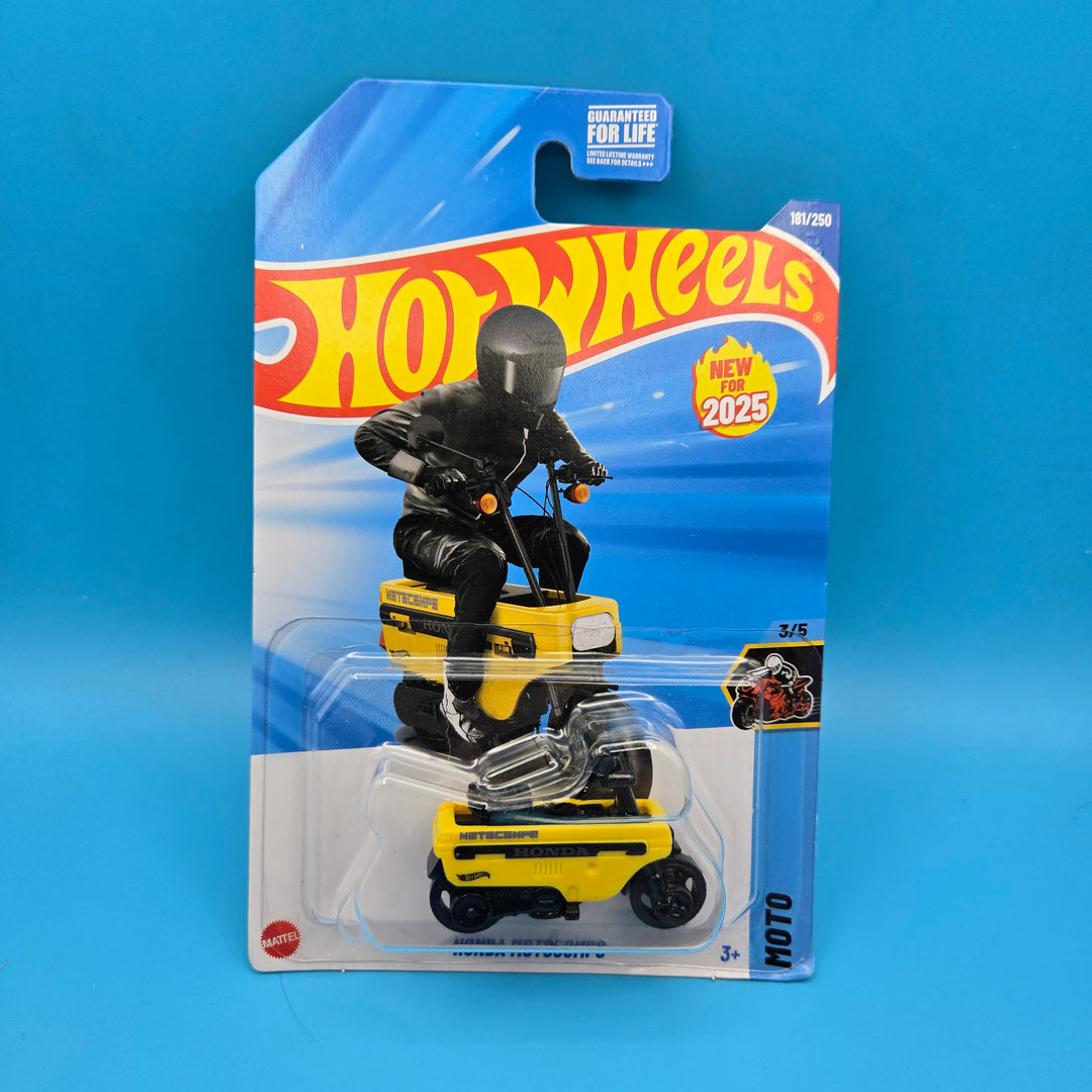 Hot Wheels 2025 " Honda Motocompo " Moto  3/5 JBC0