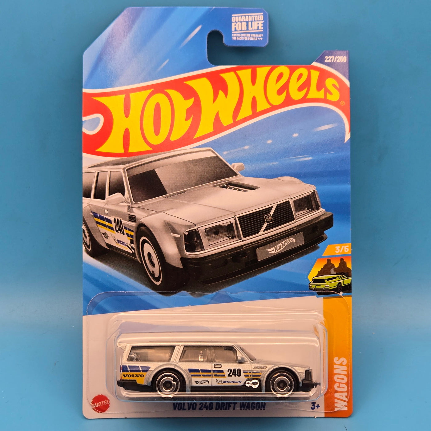 Hot Wheels 2025 " Volvo 240 Drift Wagon " Wagons 3 of 5 JBB40