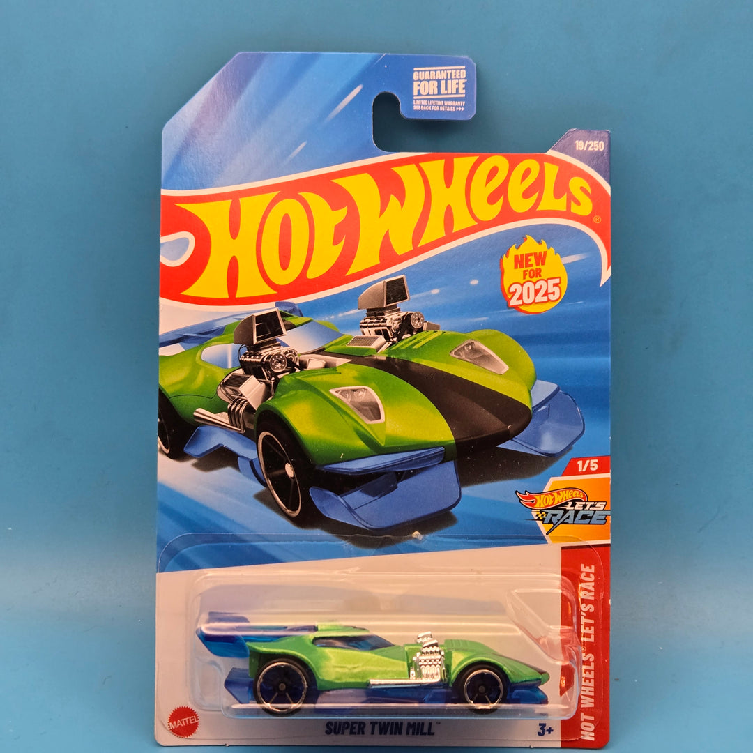 Hot Wheels 2025 " Super Twin Mill " Hot Wheels Let&