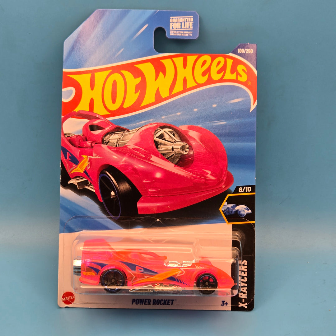 Hot Wheels 2025 " Power Rocket " X-Racers 8 of 10 JBB69-N9C0P