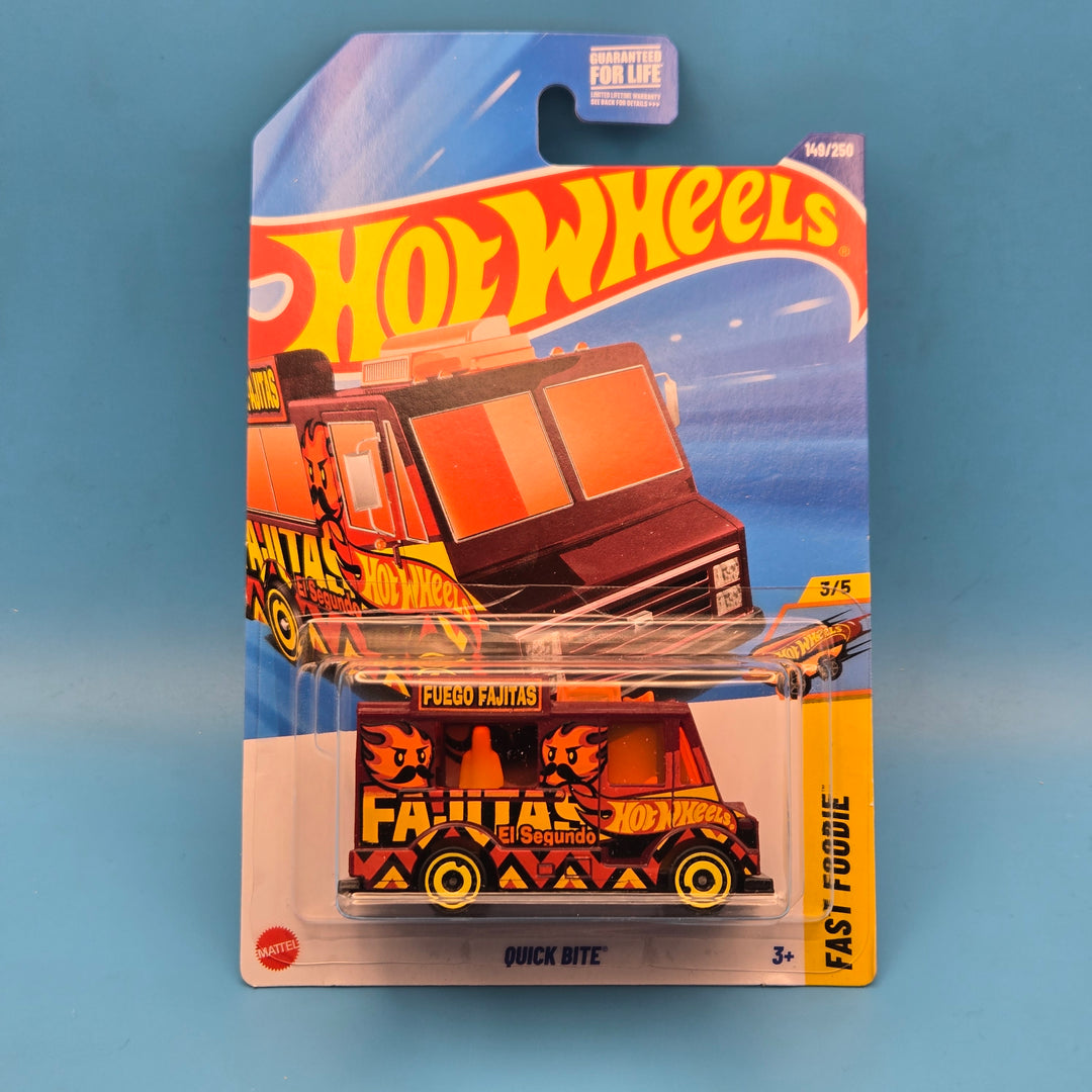Hot Wheels 2025 " Quick Bite " Fast Foodie 3 of 5 JBB63-N9C0P