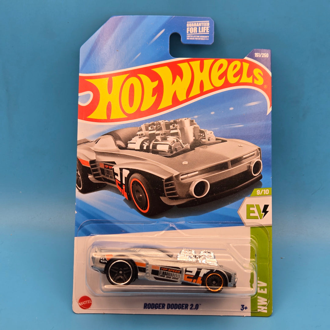 Hot Wheels 2025 " Rodger Dodger 2.0 " HW EV 9 of 10 JBB65-N9C0P