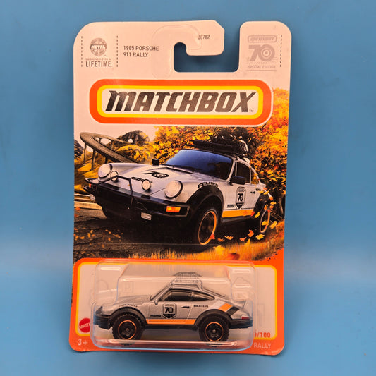Matchbox 2023 " 1985 Porsche 911 Rally " Special Edition 80/100 HKX18