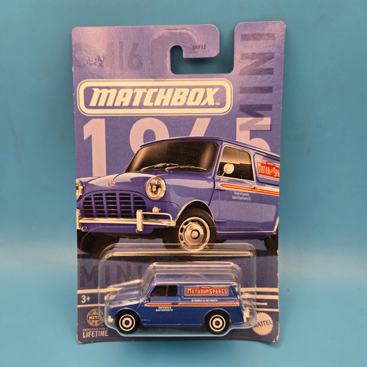 Matchbox 2024 "Austin Mini Van 1965 " 2 of 6 HVT08