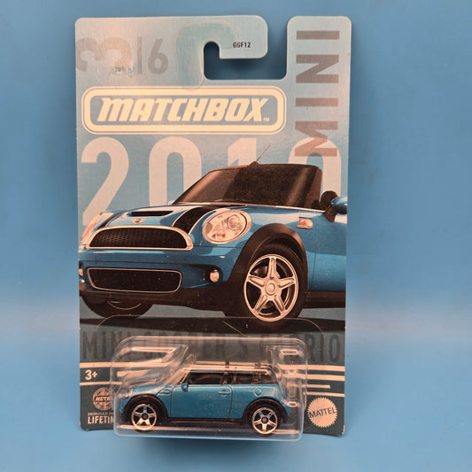 Matchbox " 2010 Mini Cooper S Cabrio " 3 of 6 GGF12