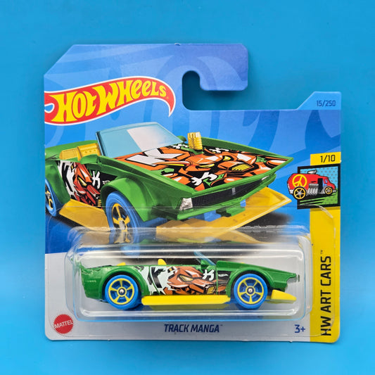 Hot Wheels " Track Manga " HW Art Cars 1 of 10 15/250 NKH45 Short Card