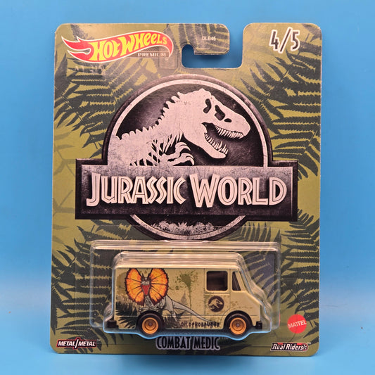 HW Premium " Combat Medic " Jurassic World 4/5 DLB45