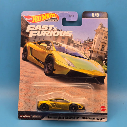 HW Premiums " Lamborghini Gallardo LP 570-4 Superleggera " Fast & Furious 5/5 HNW46