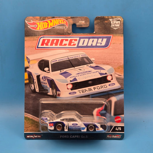 HW Premium " Ford Capri Gr.5 " Car Culture Race Day 1/5 FPY86