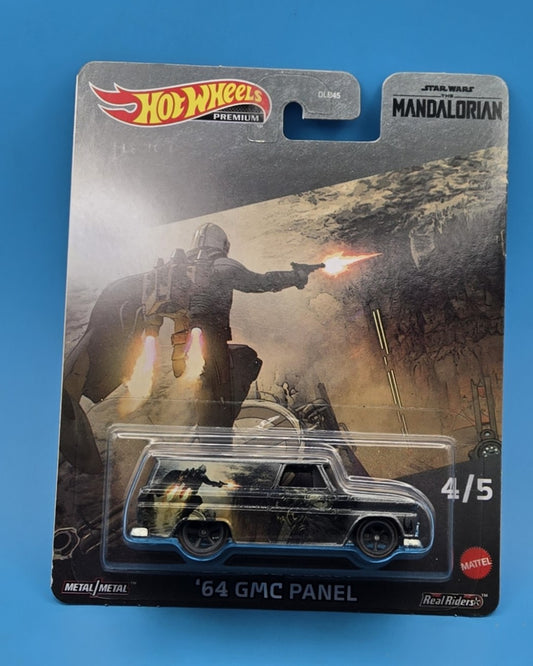 Hot Wheels Premium " '64 GMC Panel " Star Wars Mandalorian 4 of 5 DLB45