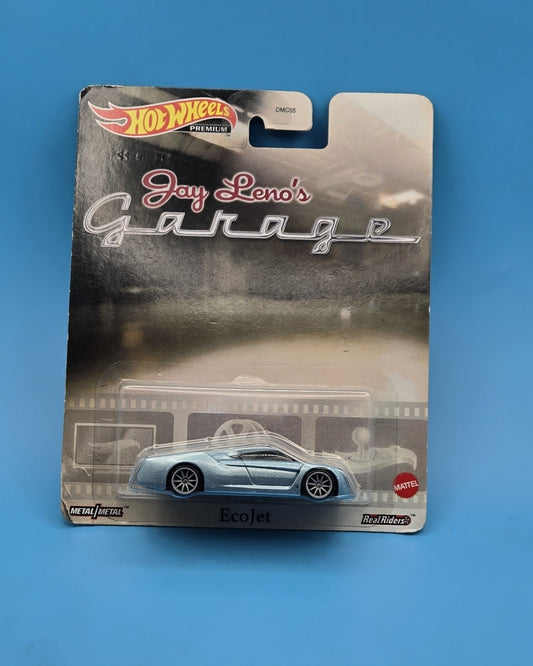 Hot Wheels Premium " EcoJet " Jay Leno's Garage DMC55