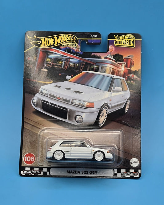 Hot Wheels Premium " Mazda 323 GTR " HW Boulevard 106 GJT68