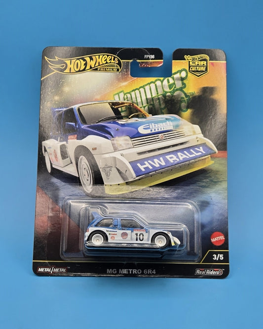 Hot Wheels Premium " MG Metro 6R4 " Car Culture Hammer Drops 3/5 FPY86