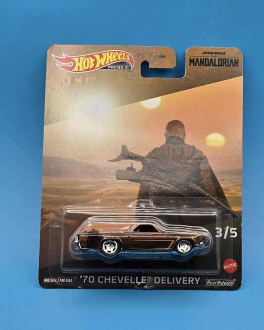 Hot Wheels Premium " '70 Chevelle Delivery " Star Wars Mandalorian 2/5