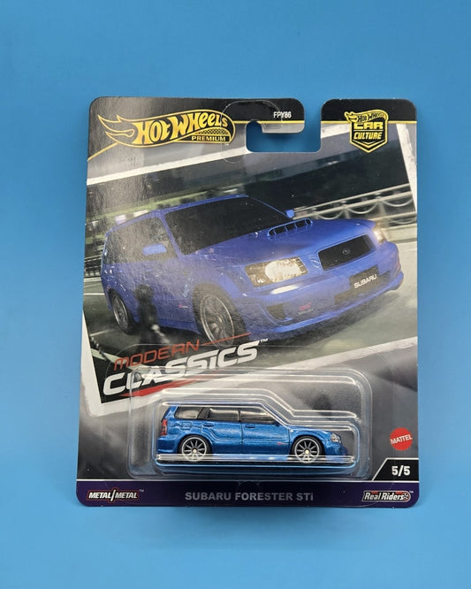 Hot Wheels Premium " Subaru Forester STi " Car Culture Modern Classics 5 of 5 FPY86