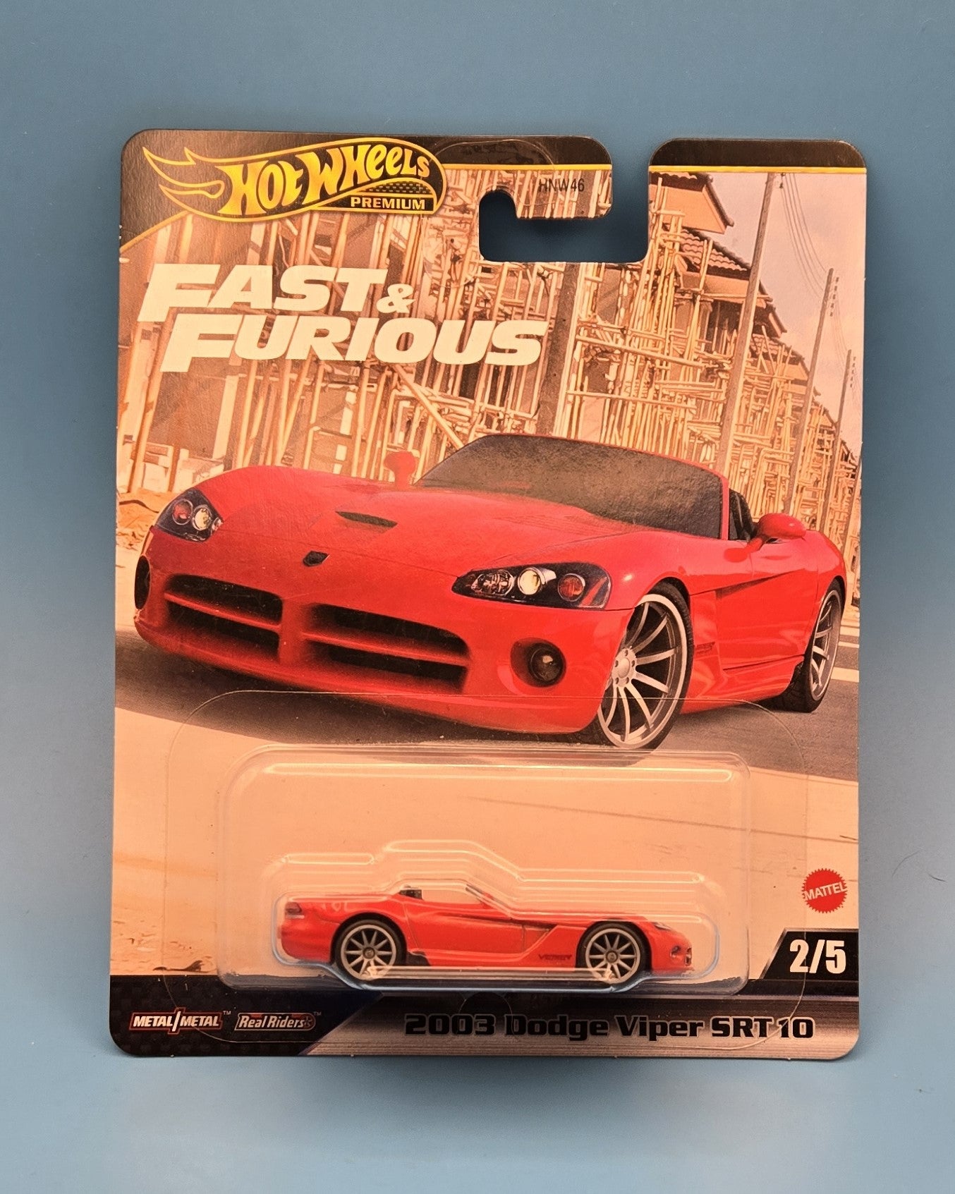 Hot Wheels Premium " '2003 Dodge Viper SRT10 " Fast & Furious 2/5