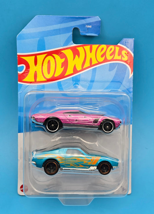 Hot Wheels Twin Pack 2024 " Muscle Speeder / Blvd Bruiser " HWD01-JA10