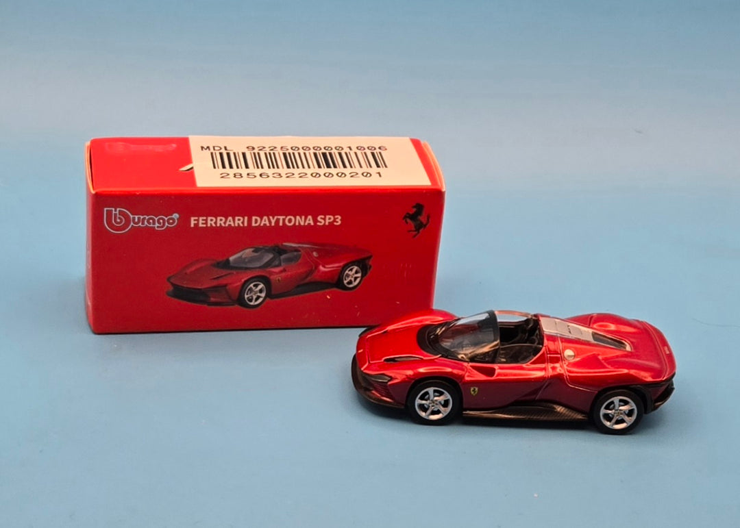 Bburago  Ferrari DAYTONA SP3 Diecast Metal 1/64 Red