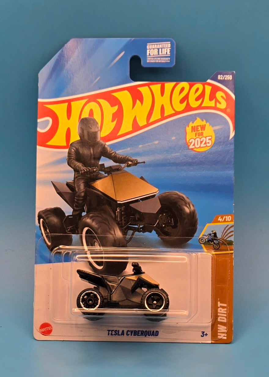 Hot Wheels " Tesla Cybersquad " HW Dirt 4/10 HYX91