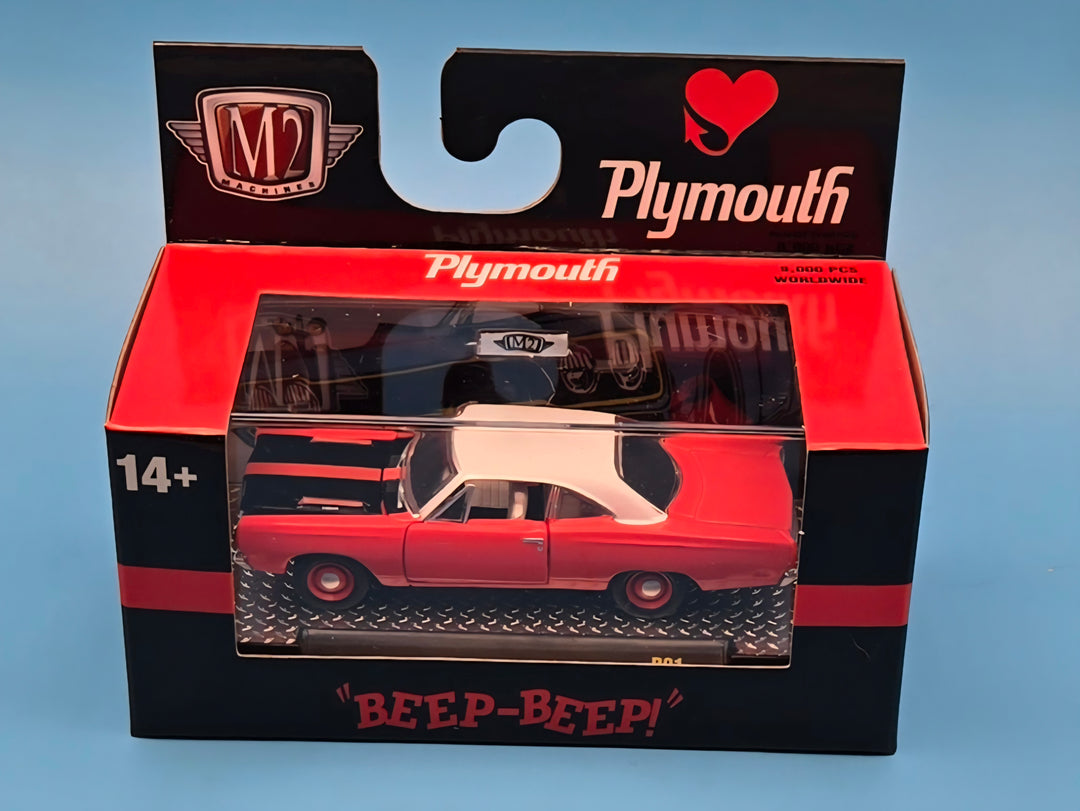 M2 Plymouth Road Runner "Beep-Beep" Limited 9000 pieces worldwide!